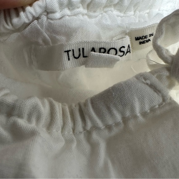 TULAROSA Size XXS White Multicolor Embroidered mini Dress - Picture 6 of 13